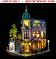 Light My Bricks - LIGHT KIT for LEGO Boutique Hotel 10297 from Tates Toyworld