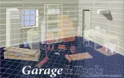 1:24 Scale Fujimi Antique Garage Diorama Model Kit - Model Accessories