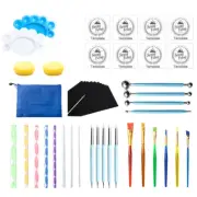 Manicure Kits Mandala Supplies Dotting Tools for Tableware Stretched Canvas