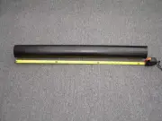 3.75 Inch Diameter, 37.75 Inch Long, Polyurethane Rod, 85A Durometer, Black