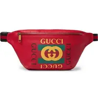 在飛比找Yahoo!奇摩拍賣優惠-GUCCI LOGO Print belt Bag 2018