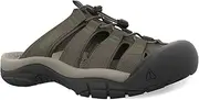 KEEN Men's Newport Closed Toe Slip on Slide Sandals, Canteen/Campsite, 7