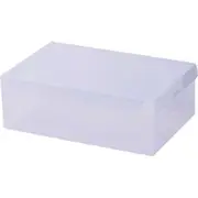 Set of 40 Clear Shoe Box Transparent Foldable Shoe Storage Stackable Case