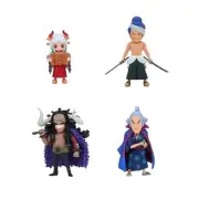 One Piece World Collectable Figure Wano Country Onigashima Edition 9 Set of 4