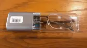 I.LINE Precision Reading Eyewear Mens Expresso +3.00 62mm Readers W/Tubular Case