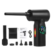 100W Cordless Air Blower Compressed Air Duster Cleaner with Emergency Light 7500