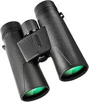Small Powerful 10x42 Binoculars Night Vision for Outdoor Activities Bird Watching Concerts Waterproof Design