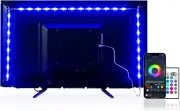 Tiras de luces LED RGB para retroiluminación de TV con control remoto