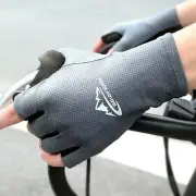 Comfortable Mesh Fabric Cycling Gloves with Sun Protection Ice Silk Material