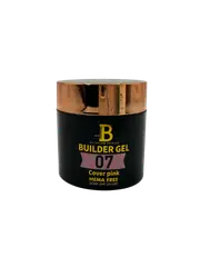 Billionaire Builder Hard Gel Nail Soak Off UV LED Hema Free 07 Cover Pink - 60g