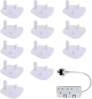 Socket Covers Baby Proofing | Outlet Protector Covers - Set of 12 Anti-Electric Socket Guards, Electrical Plug Protector for Child Safety