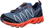 [CMP] Kids Altak Trail Shoes Wp 2.0 Hiking, Bluestone-Arancio, 8.5 UK, Bluestone Arancio, 8.5 UK