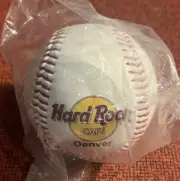 Hard Rock Cafe Denver Souvenir Baseball Standard Size SEALED NEW