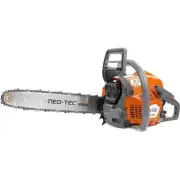 43cc Gas Powered Chainsaw with 16'' Guide Bar Saw Chain 2-Stroke Engine Cut Wood