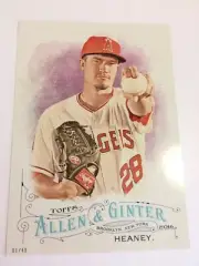 2016 Topps Allen & Ginter Jumbo 5x7 Andrew Heaney Marlins 122 #’d 01/49