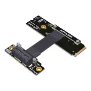 M.2 NVME TO PCIE X1 Extension Cable M2 M KEY NVME SSD PCI-E4.0 Adapter Converter