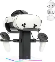 VR Stand Accessories for Meta/Oculus Quest 3S Headset,Headset Display Holder ...