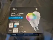 GE Cync Dimmable Full Color Direct Connect Smart Bulbs Two Pack Smart Bulbs Led