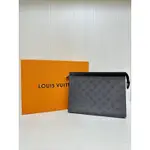 LOUIS VUITTON LV M69535灰老花手拿包