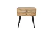 Wooden Bedside Table with Drawers Side Table Nightstand Bedroom Furniture