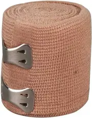 Dynatex Elastic Bandages w/ Clips 2”x4.5yds Total 10 Rolls - 3662