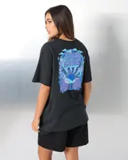 [Santa Cruz] Santa Cruz Women's Foxy Sun T-Shirt in Off Black Size 10 10 Off Black