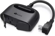 Outdoor Wi-Fi Outlet Plug App Controlled Comp w/ Alexa Google Home Water Resist