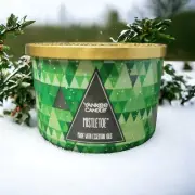 Yankee Candle 3 Wick Jar MISTLETOE Christmas 18 oz With Essential Oils NEW