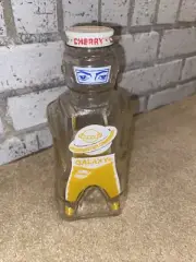 VINTAGE GALAXY SYRUP INTERPLANETARY COMMANDER SPACEMAN BOTTLE