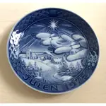 哥本哈根GRANDE PORCELAIN OF COPENHAGEN JULEN 1975 1976 1978瓷盤 掛畫