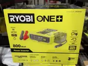 RYOBI - ONE+ 18V 800-Watt Max 12V Automotive Power Inverter with Dual USB Ports