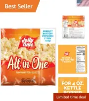24-Pack Movie Popcorn Kit with Gluten-Free Kernels & Flavored Salt