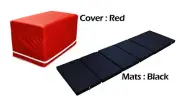 MULTI PURPOSE VINYL MAGIC BOX FOLDABLE PLAY FOR INFANT TODDLER MAT RED COLOR