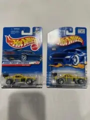 2000 Hot Wheels First Editions Lot of Two Roll Cage #91 Card Variations