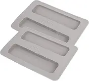 2pcs Household Toaster Lid Toaster Appliance Top Lid Small Appliance Protector Toaster Top Cover 2 Slice Grid Base Pan Oven Bread Maker Machine Toaster Cover Grill Car