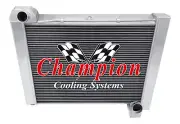 RC Champion 3 Row Radiator for 1961 1962 Chevrolet Corvette V8 Engine #CC6162B (for: Chevrolet)