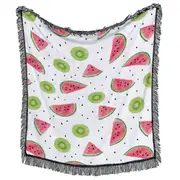Sliced Kiwi and Watermelon Throws