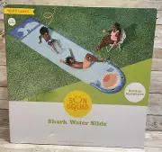 Sun Squad 18FT Long Slip N Slide Shark Water Slide with Built-In Sprinklers