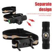 BORUIT 9900LM Zoom Headlamp LED Rechargeable Head Torch Headlight Light Lamp