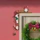 聖誕 窗框 門框 木質門框裝飾 掛飾 掛件 派對佈置 節慶活動 相框裝飾 居家佈置 耶誕節 聖誕節【BlueCat】【RXM0838】