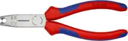 Knipex Stripping Pliers black atramentized, with multi-component grips 165 mm (self-service card/blister) 13 42 165 SB