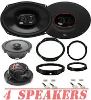 For 2015-2024 Ford F-150 JBL Club964M 255W 6x9 GTO629 180W 6.5" Door Speakers (for: Ford)