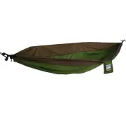 OZTRAIL Equip Camping Outdoor 1P Travel Hammock Army Green/Brown 140x295cm