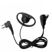 2 pin D Shape Earpiece Headset Mic Two Way Radio For Motorola XiR P3688 RDX