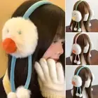 Fashion Plush Snowman Earmuffs Women's Anti-Freezing Keep Warm Outdoor Ear Muffs