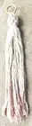 Boho String Tassel Natural And Pink 29" Wall Decor Art