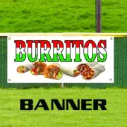 Burritos Tacos Churros Nachos Food Fair Advertising Promotion Vinyl Banner Sign