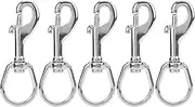 L100MM Stainless Steel Spring Snap Clips Diving Hook for Outdoor Activities