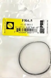 PRB FR 6.5 Flat Belt for VCR, Cassette, CD Drive or DVD Drive FR6.5