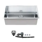 304 Stainless Steel Drop In Sink Single Bowl Undermount Kitchen Dishwasher Sink